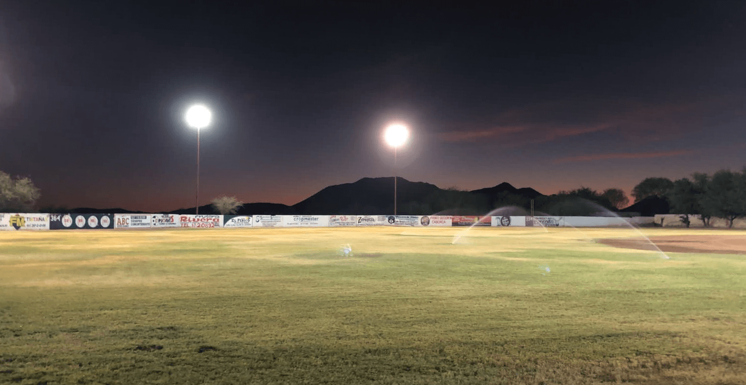 Home Run Nocturno: La Transformación del Estadio de Pitiquito