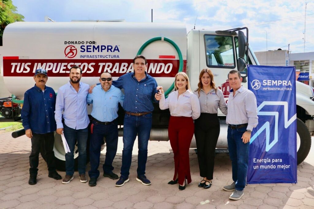 sempra infraestructua donación pipa caborca