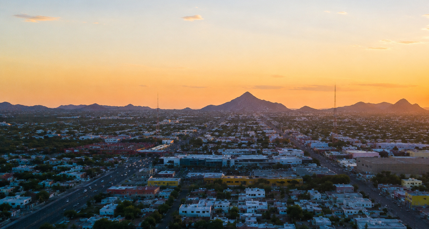 Crecimiento de las ciudades de Sonora: así se están transformando